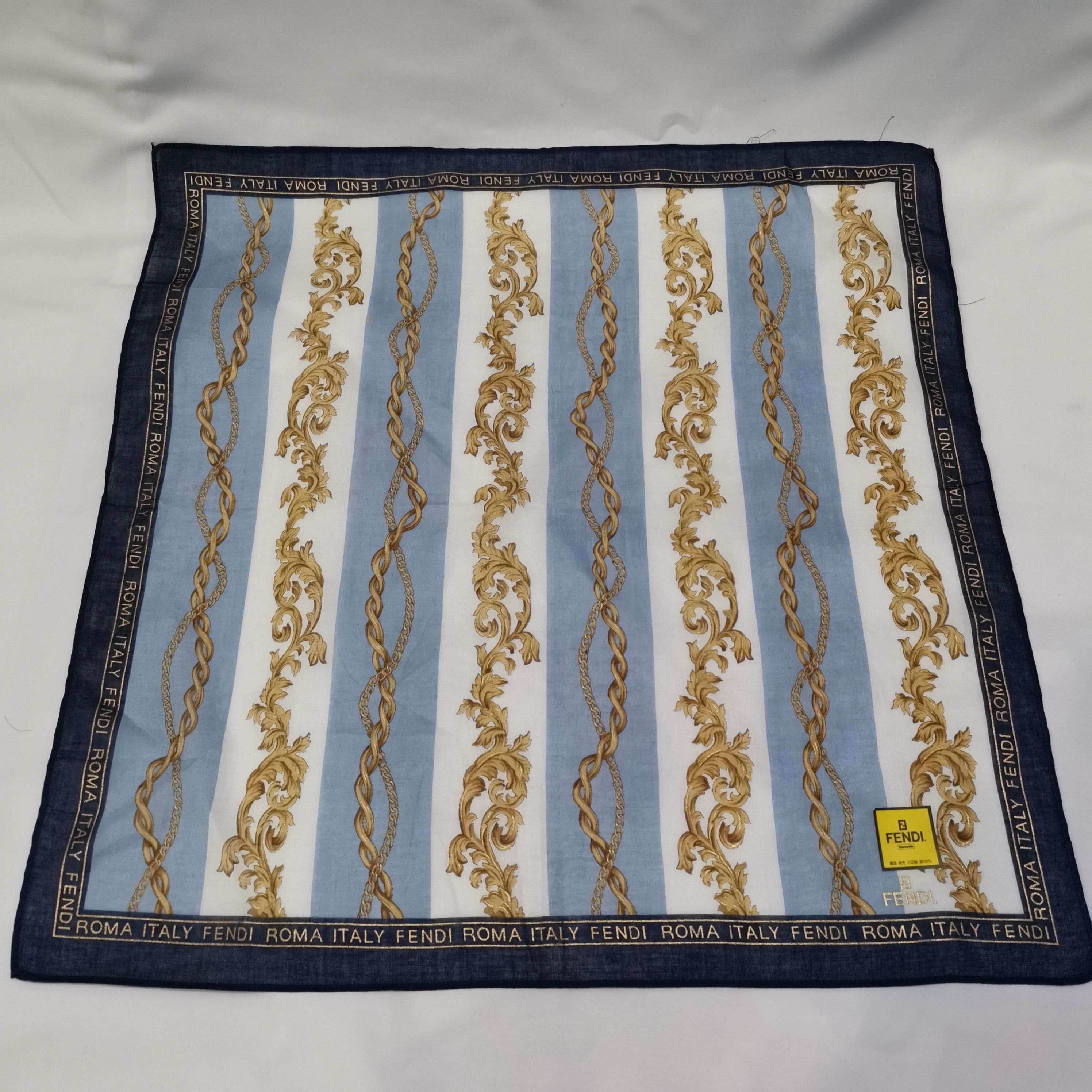 Fendi FENDI HANDKERCHIEF/ BANDANA/ SCARF Size ONE SIZE - 5 Thumbnail