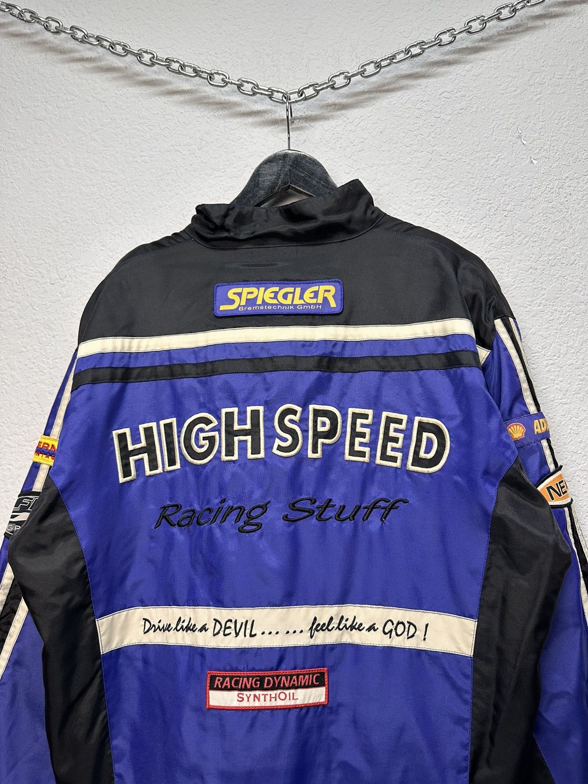 NASCAR Racing Jacket Moto Vodafone F1 Nascar Leather Red Bull Lucky Size US M / EU 48-50 / 2 - 12 Thumbnail