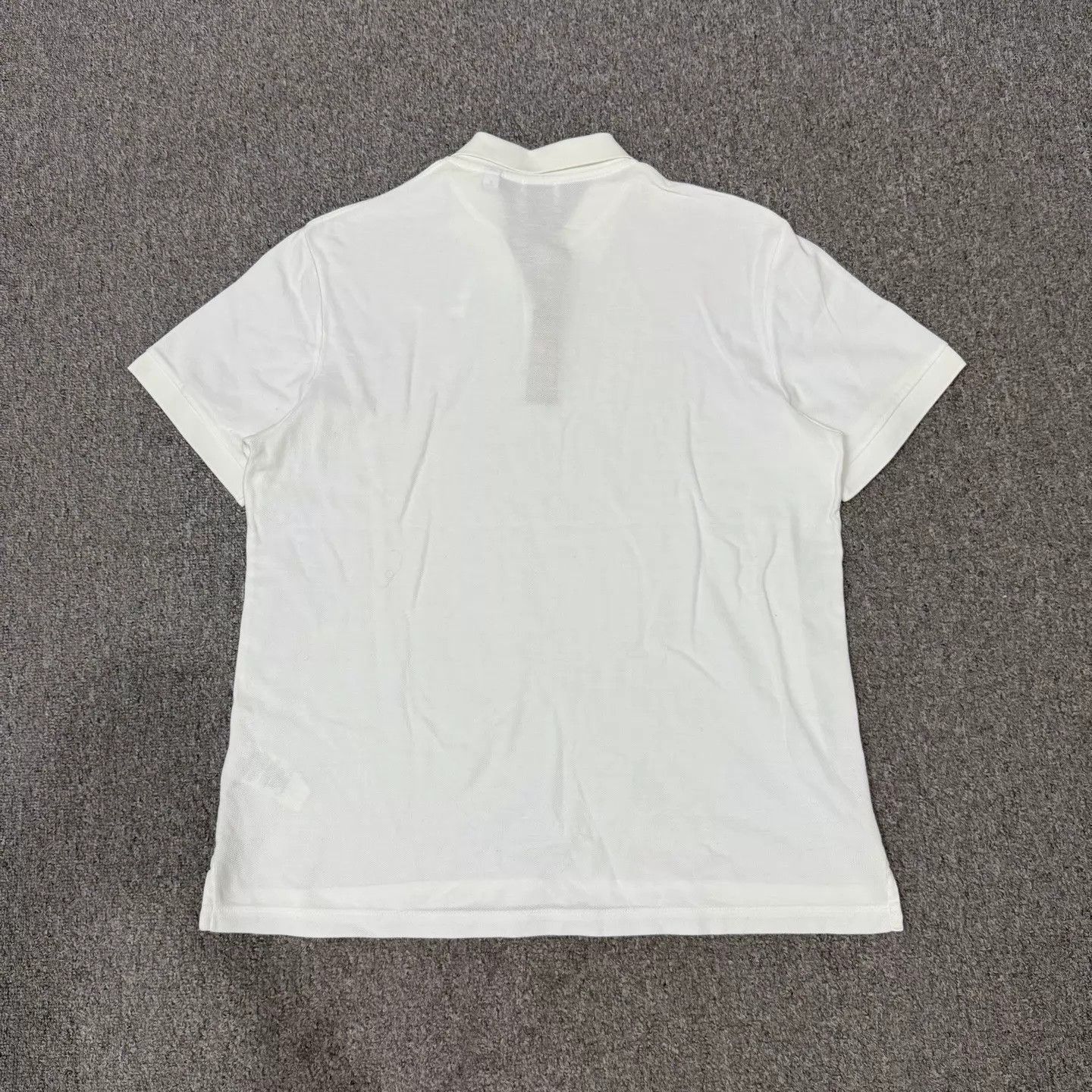 Burberry Burberry White TB Logo SS Polo XL NWT Size US XL / EU 56 / 4 - 2 Thumbnail