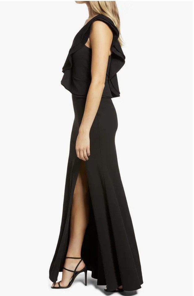 Lulus Stunning Sapphire One-Shoulder Gown –A Main Character Moment Size S / US 4 / IT 40 - 4 Thumbnail