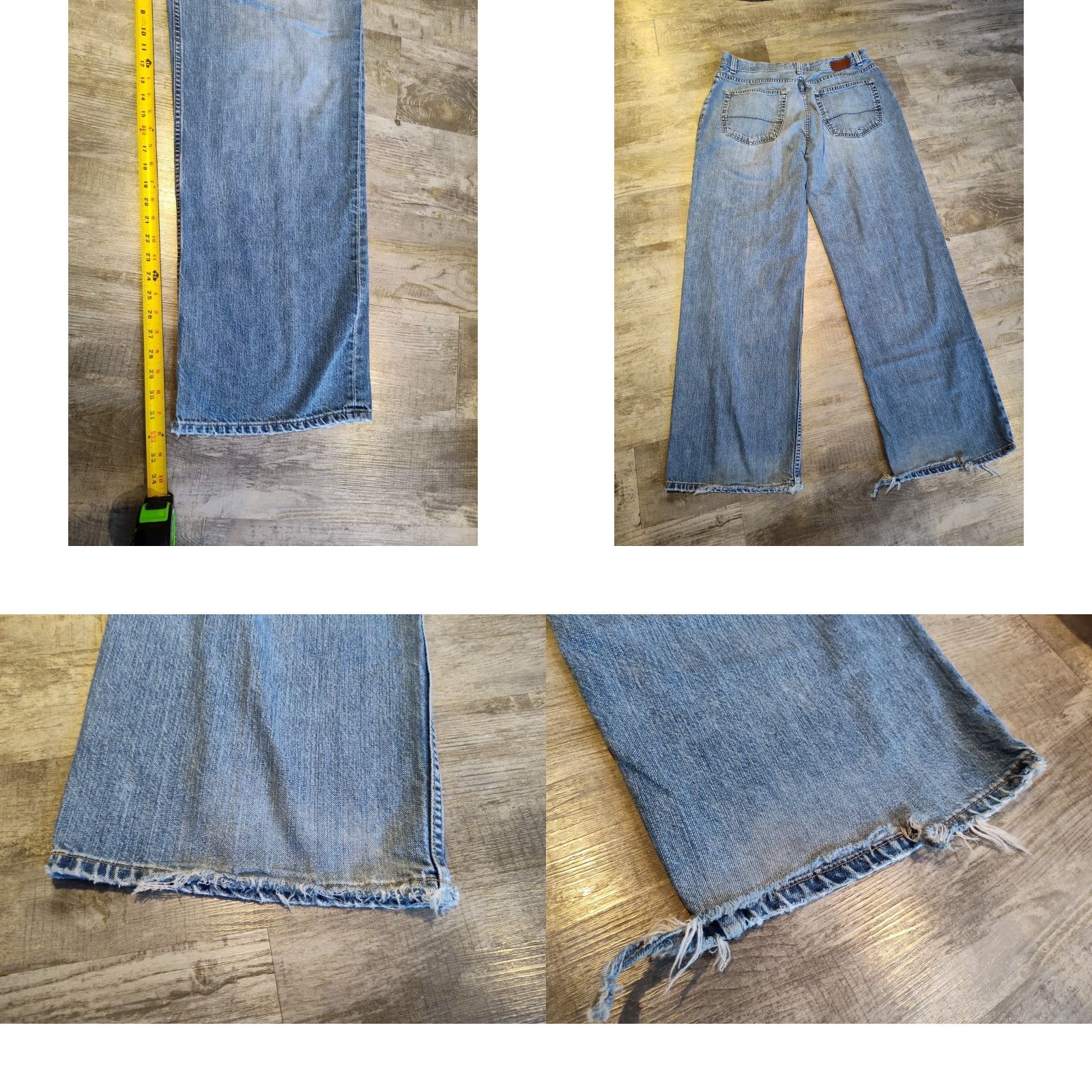 BKE VINTAGE BKE San Antonio Jeans Men Jeans 36x32 USA Made Light Blue 90s Straight Regular Mens Size US 36 / EU 52 - 9 Thumbnail
