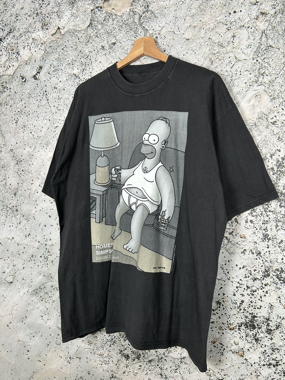The Simpsons Vintage The Simpsons Homer 1995 Cartoon Graphic Tee Rare 90s Size US XL / EU 56 / 4 - 2 Thumbnail