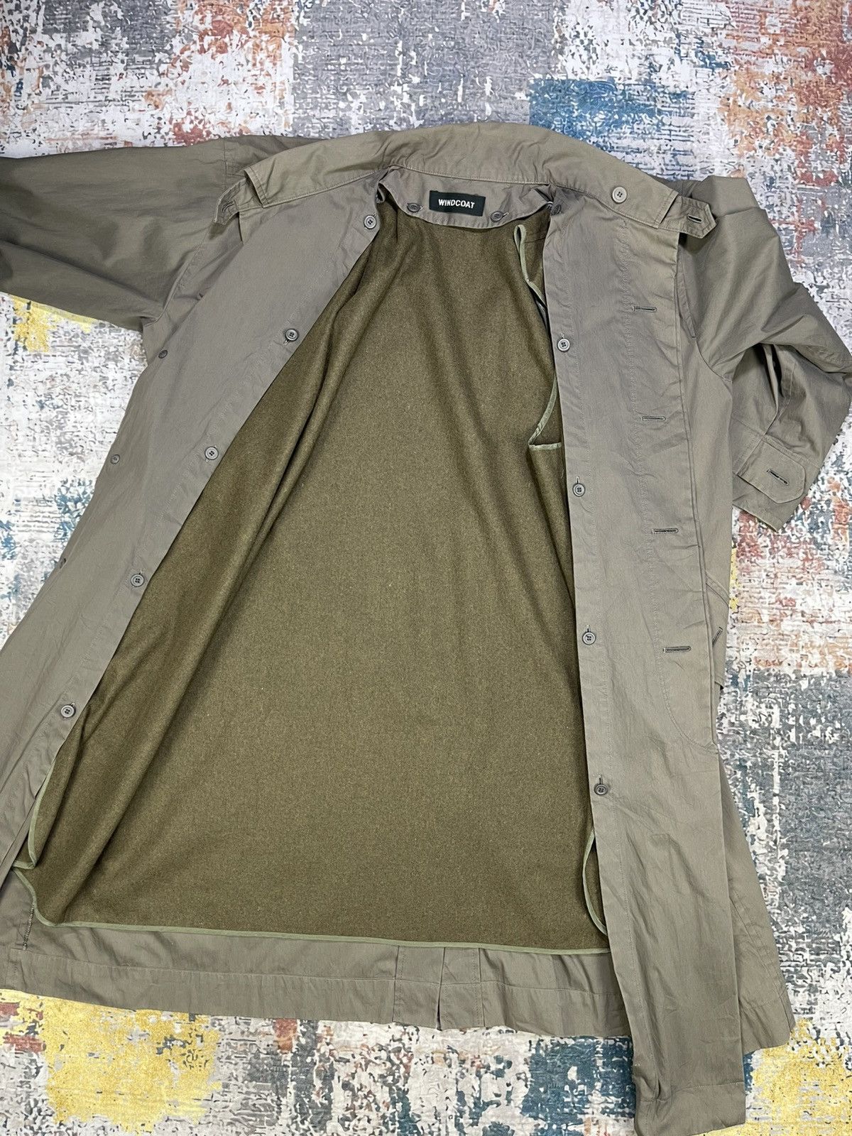 Issey Miyake SS 2002 Issey Miyake Windcoat Trench Jacket Size US M / EU 48-50 / 2 - 12 Thumbnail
