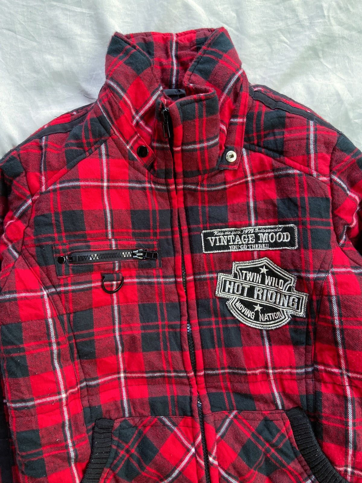 Beauty Beast SKY BOMBER PLAID JACKET Size US S / EU 44-46 / 1 - 3 Thumbnail