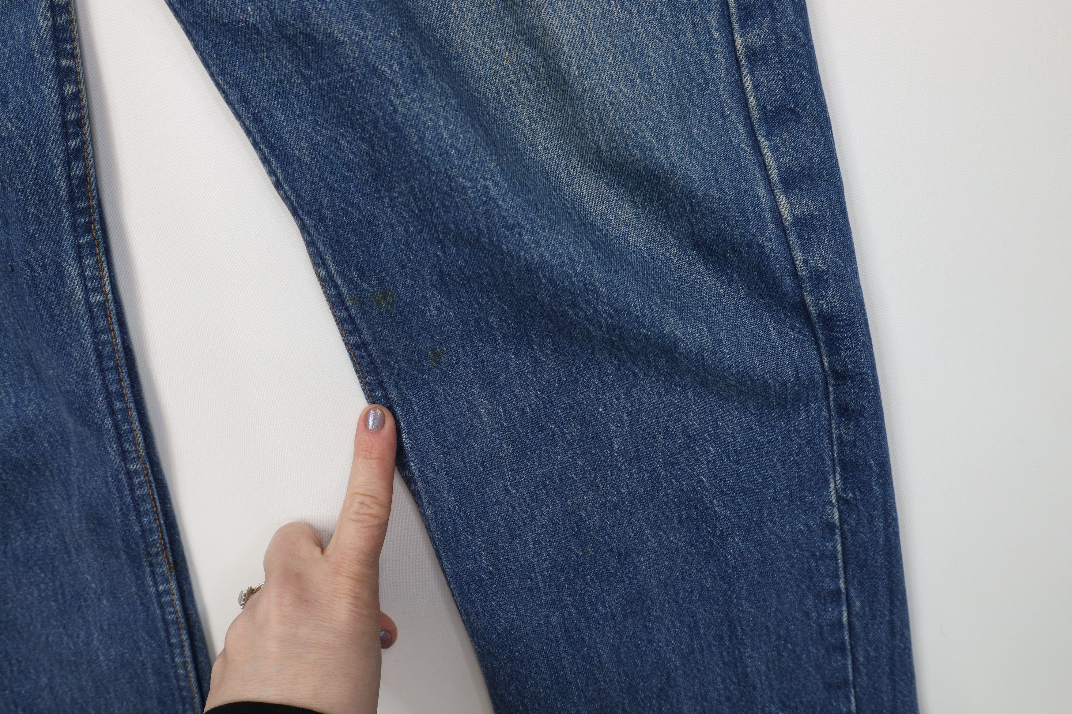 Levi's Vintage 80s Levis 501xx Button Fly Original Denim Jeans USA Size US 34 / EU 50 - 6 Thumbnail