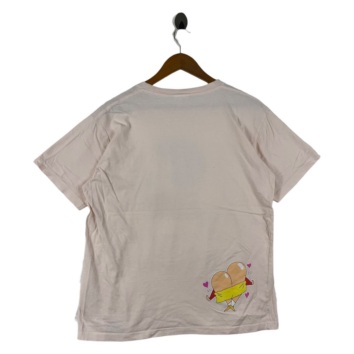 Other Vintage Crayon Shin-chan Anime Pink Graphic Tee Size US XL / EU 56 / 4 - 4 Thumbnail