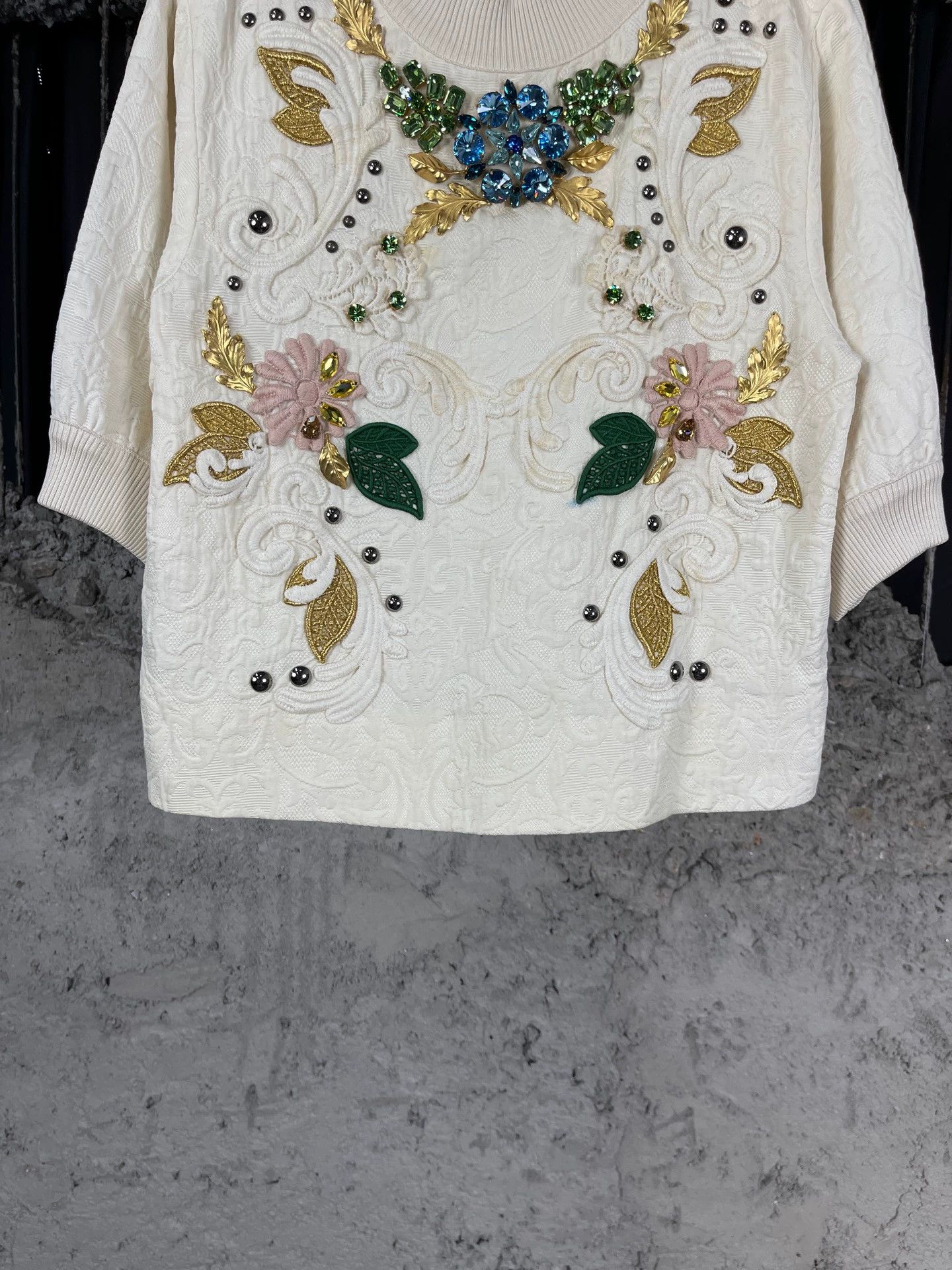 Dolce & Gabbana Dolce&Gabbana craft short sleeve 36 new flaws Size XS / US 0-2 / IT 36-38 - 4 Thumbnail
