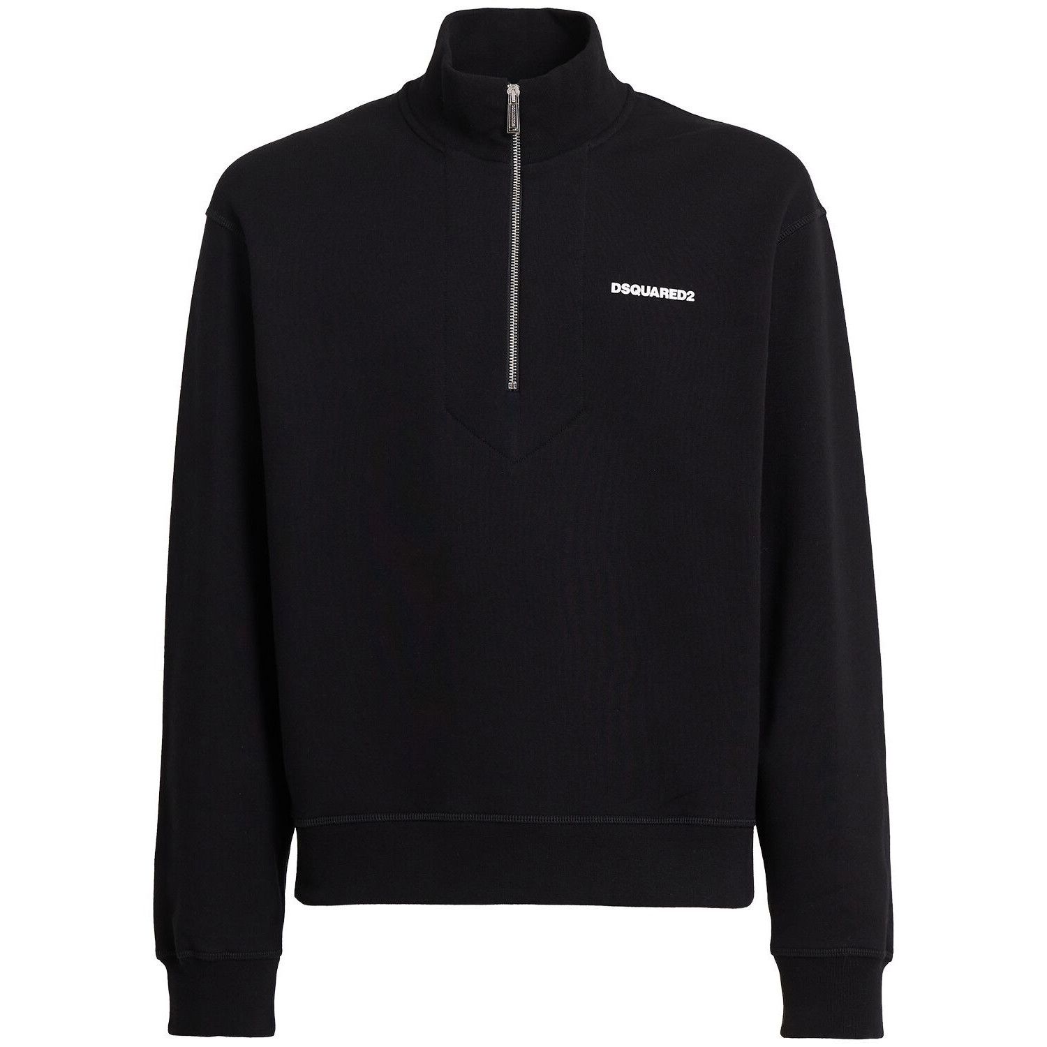 Dsquared2 DSQUARED2 Black Just Right Sweatshirt New & Authentic (Men's Size US XL / EU 56 / 4 - 1 Thumbnail