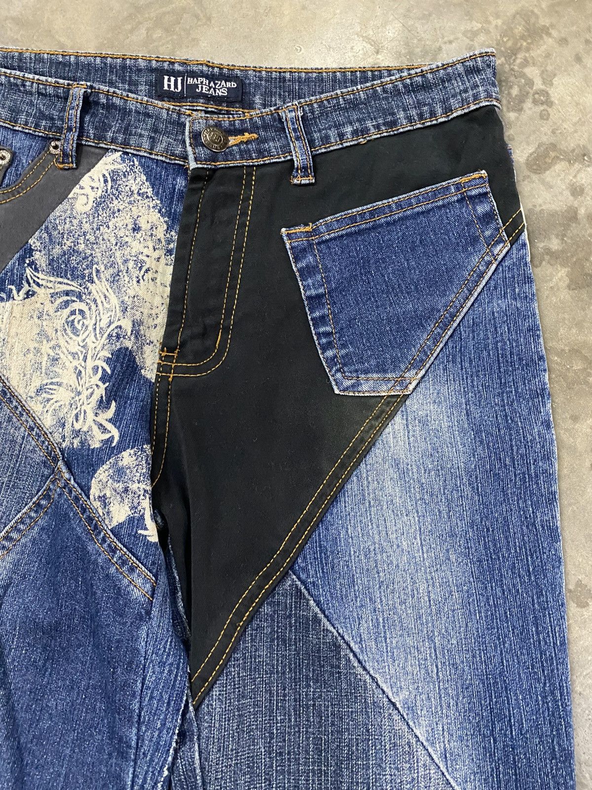 Hysteric Glamour × If Six Was Nine × Tornado Mart Flare Jeans Haphazard Jeans Flared Very Rare @265 Size US 28 / EU 44 - 7 Thumbnail
