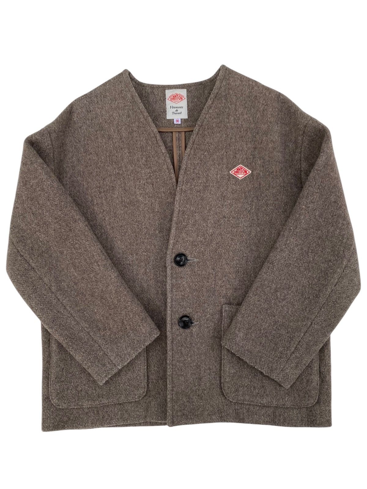 Danton × Japanese Brand Danton Wool Jacket Button up Size M / US 6-8 / IT 42-44 - 1 Thumbnail