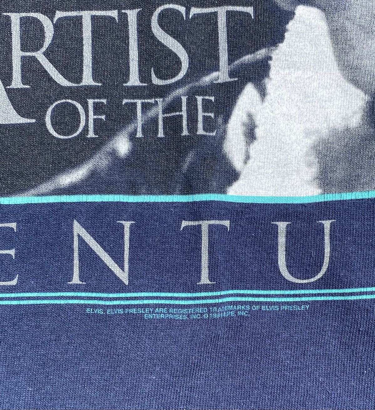 Band Tees Elvis Presley vintage tee Size US XL / EU 56 / 4 - 3 Thumbnail