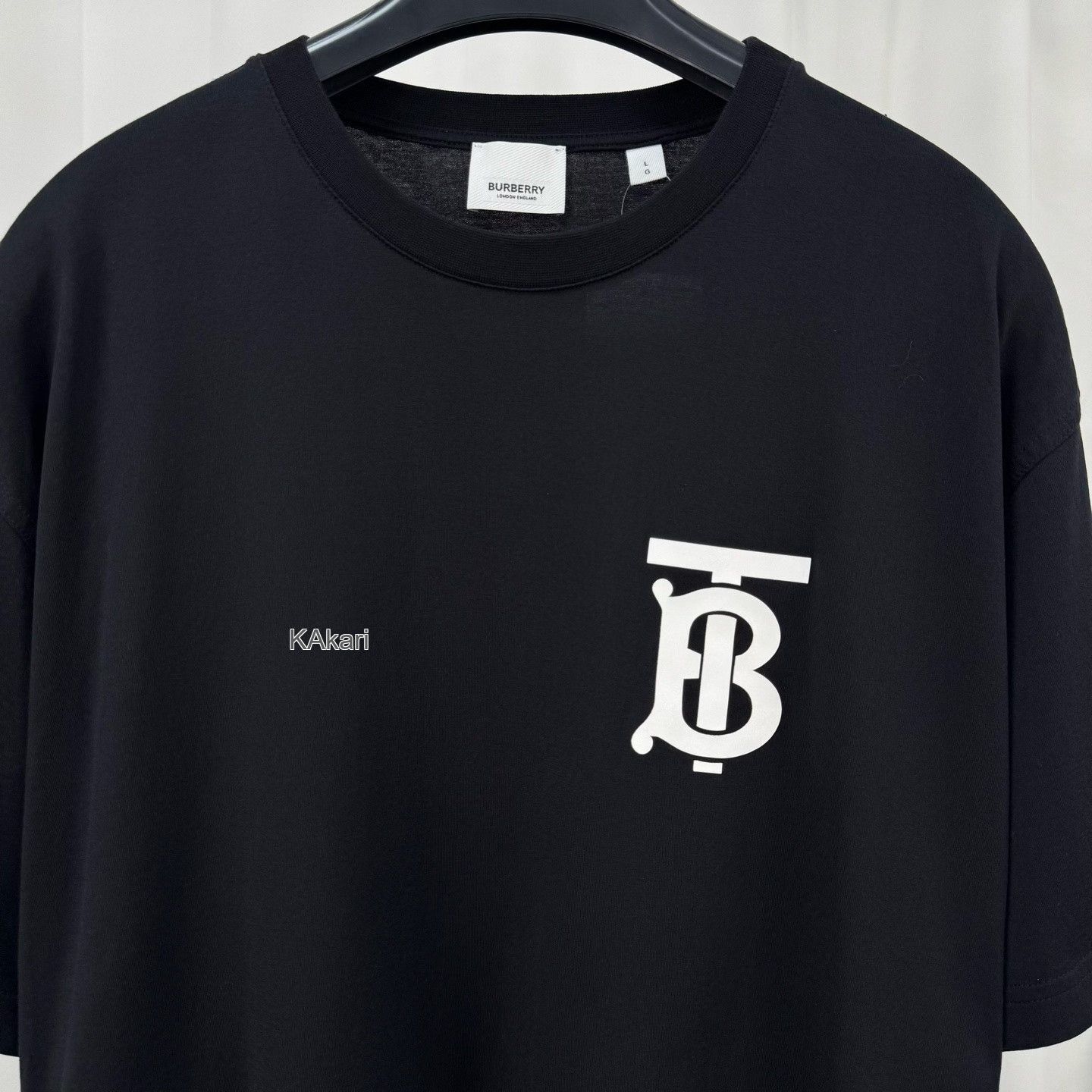 Burberry Burberry Printed Letter Short Sleeve Size US L / EU 52-54 / 3 - 3 Thumbnail