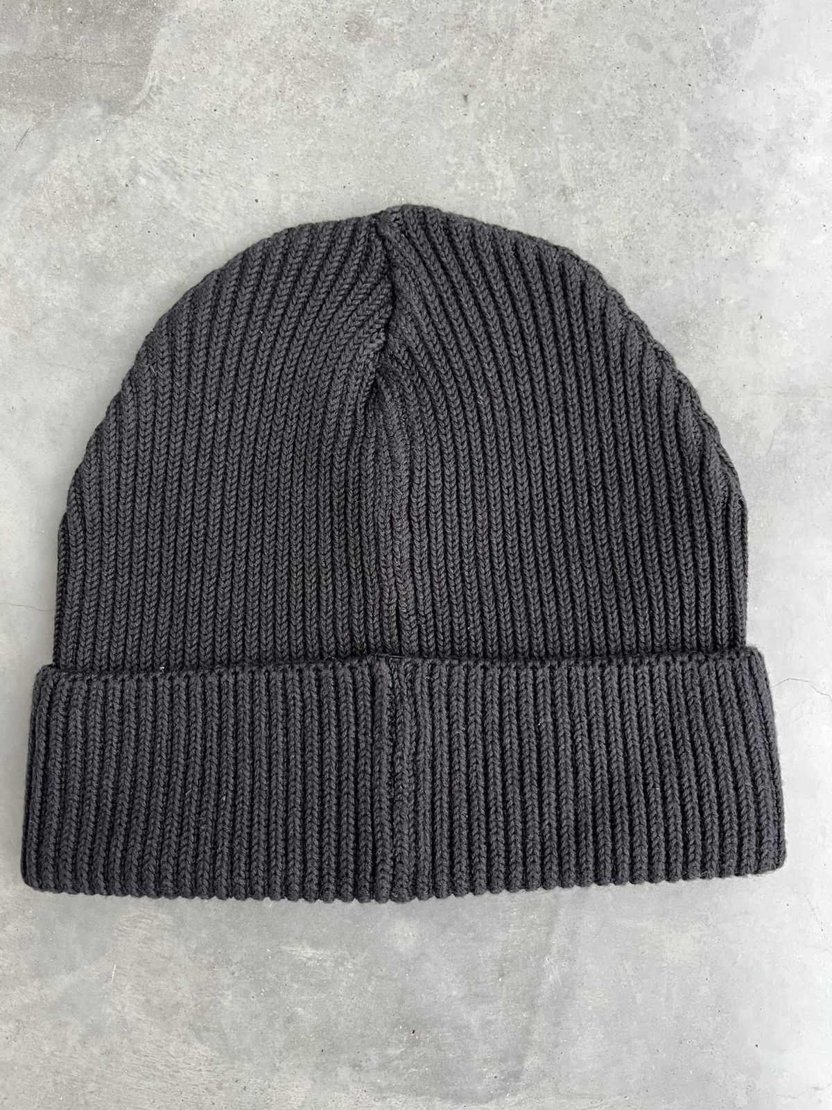 Other Black Knit Beanie with Embroidered Logo Size ONE SIZE - 3 Thumbnail