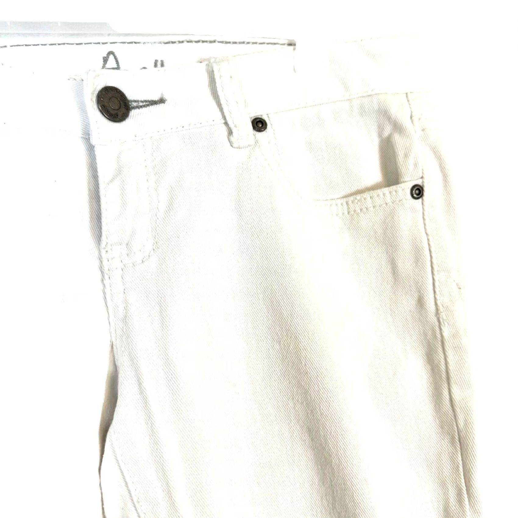 Vintage Amethyst Women’s Jeans White Denim Stretch Low Rise Skinny 5-Pocket Design 5 Juniors XS? Size 27" / US 4 / IT 40 - 6 Thumbnail