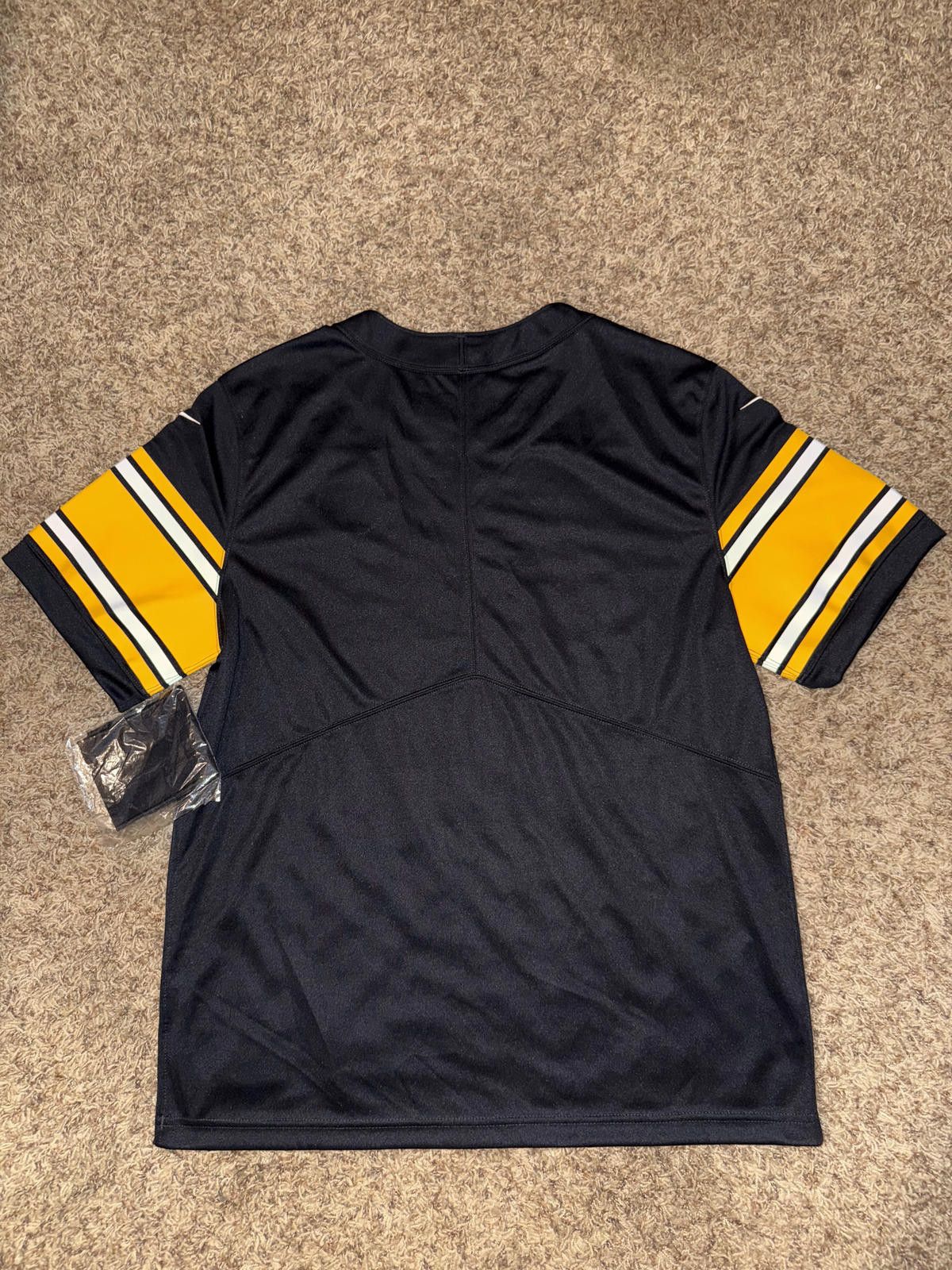 Nike Nike Men’s Nfl Pittsburgh Steelers Game Issue Football Black Blank Jersey Size US L / EU 52-54 / 3 - 8 Thumbnail