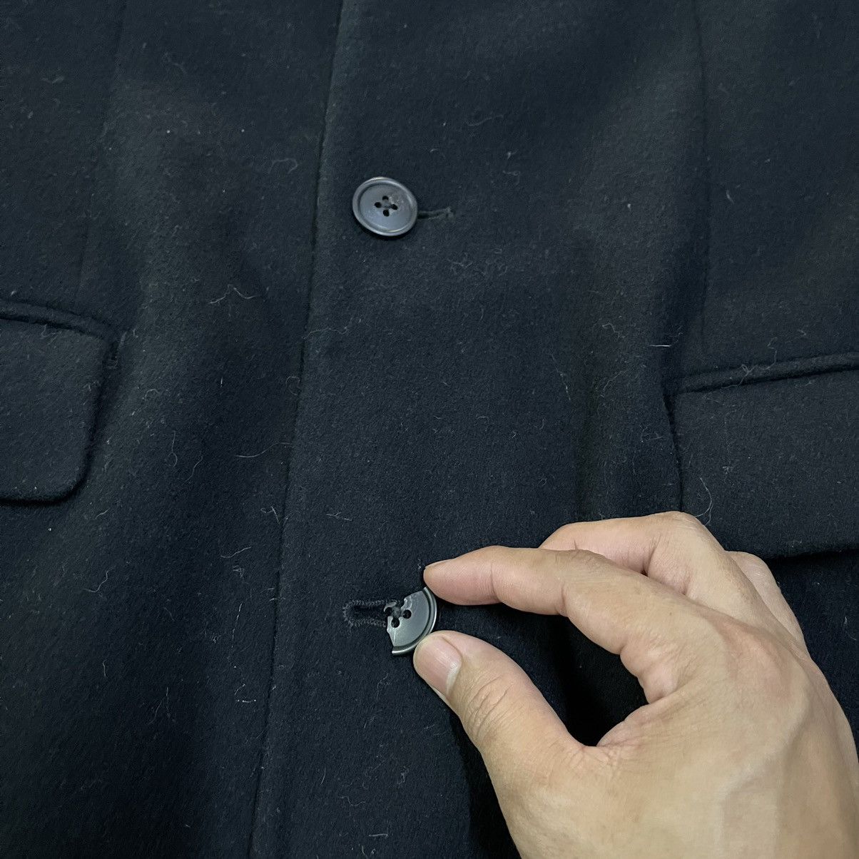 Jil Sander × Uniqlo Jill Sander Uniqlo Wool Coat Size US L / EU 52-54 / 3 - 5 Thumbnail