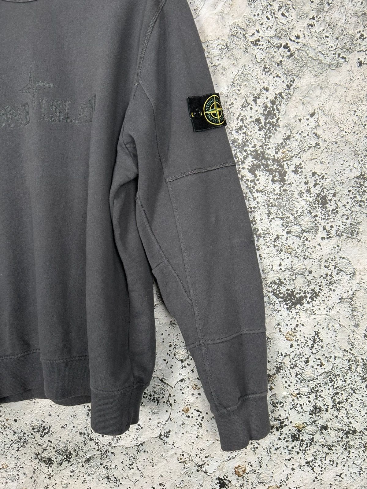Stone Island Vintage Stone Island Patch Crewneck Designer Streetwear Rare Size US XL / EU 56 / 4 - 5 Thumbnail