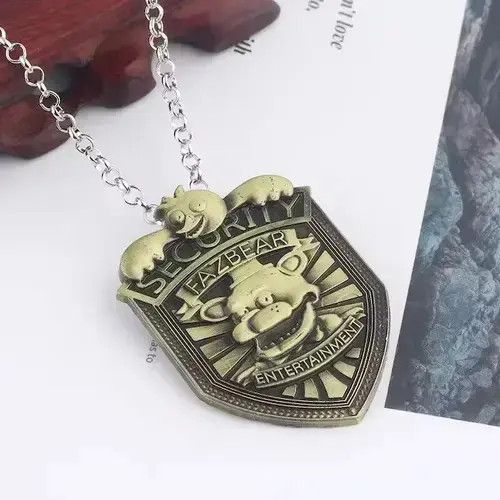 VIBE Anime Game FNAF Figures Freddy Necklace Size ONE SIZE - 2 Thumbnail