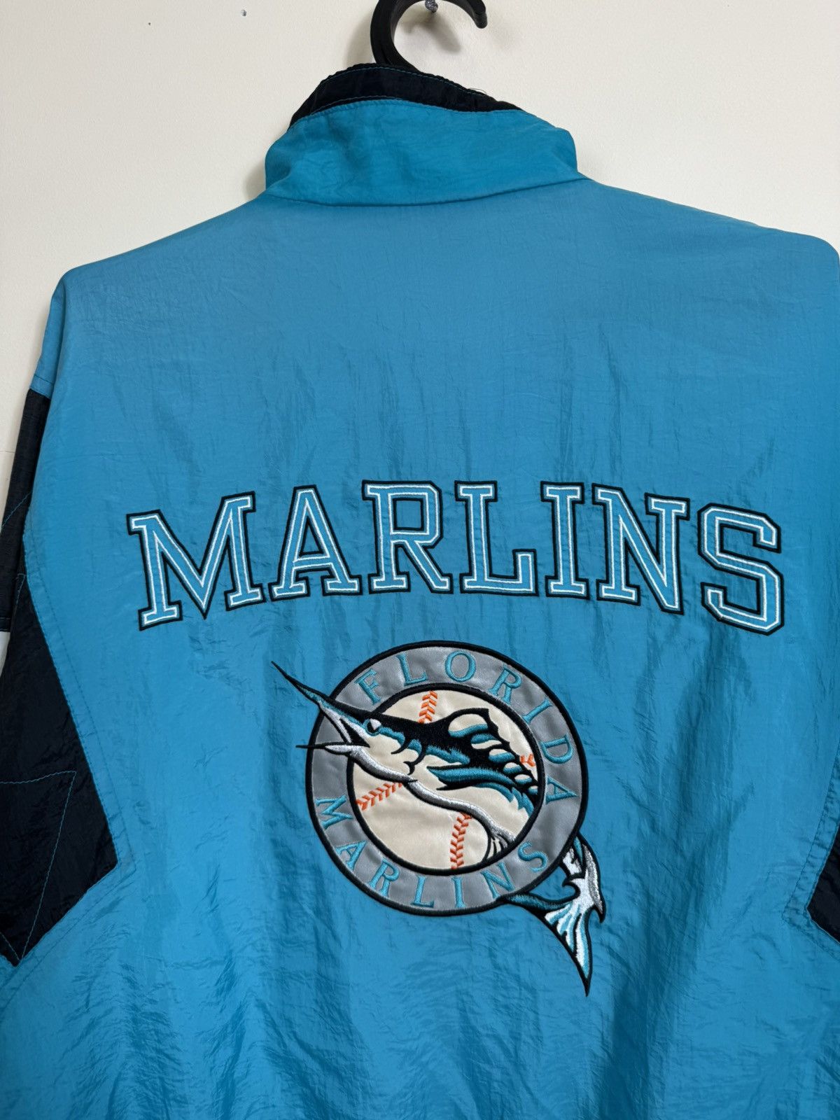 Starter Vintage Florida Marlins Starter Jacket Nylon MLB L Size US L / EU 52-54 / 3 - 15 Thumbnail