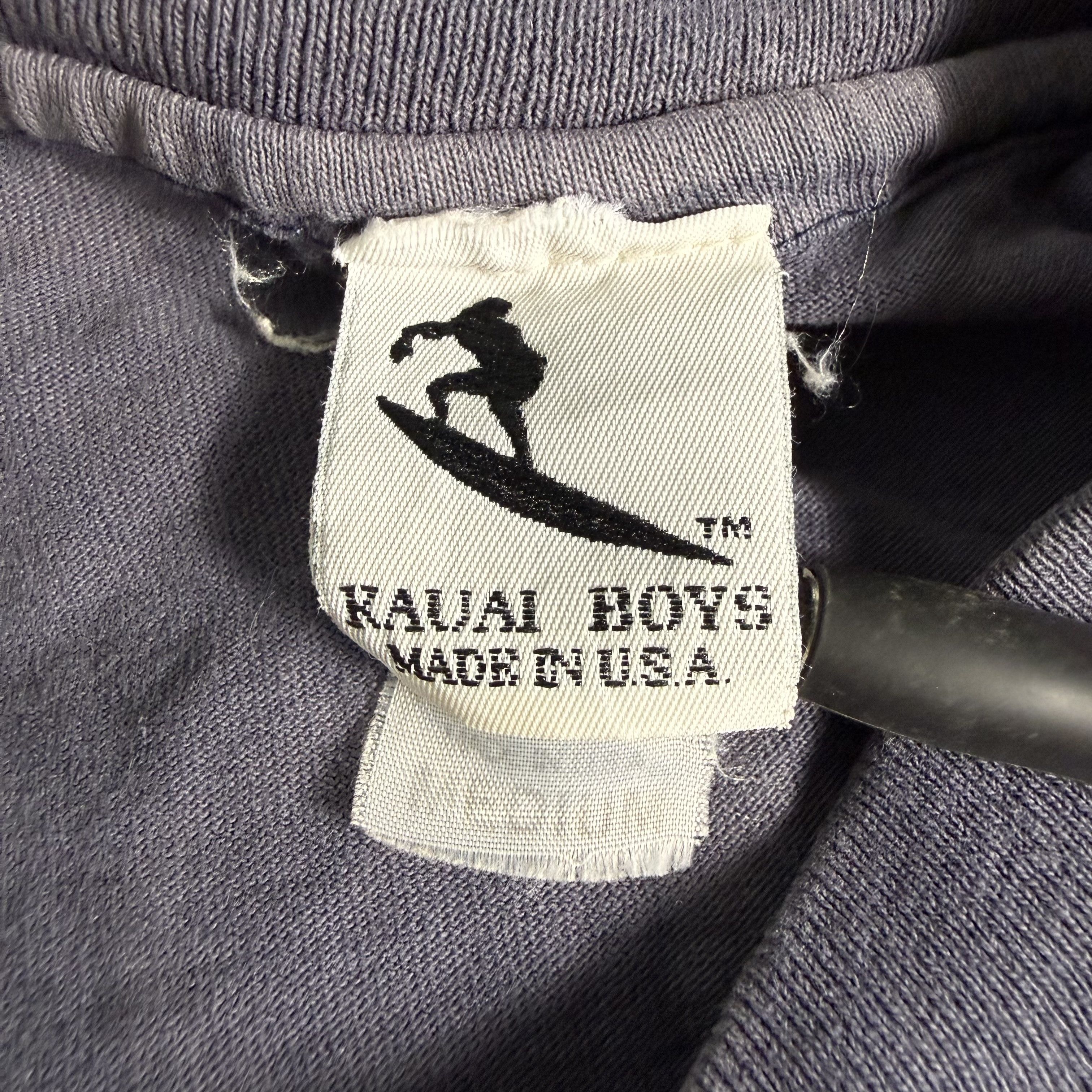 Vintage 🔥RARE🔥Vintage Kauai Boys Hawaii T-shirt Single Stich Size US M / EU 48-50 / 2 - 7 Thumbnail