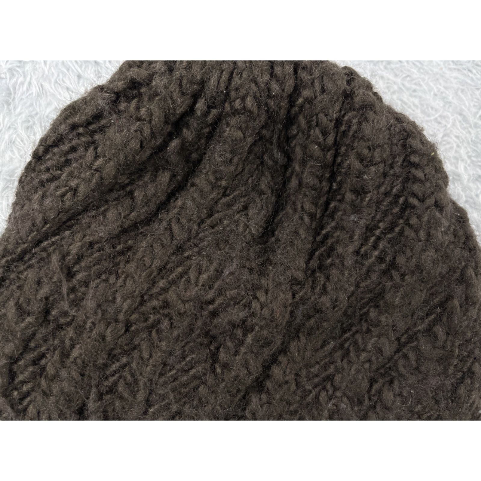 The North Face The North Face Beanie Hat Womens One Size Gray Knit Polyester Lined Beanie Knit Outdoor Logo 90s Fall Winter Mens Womens Girls Boys Size ONE SIZE - 3 Thumbnail
