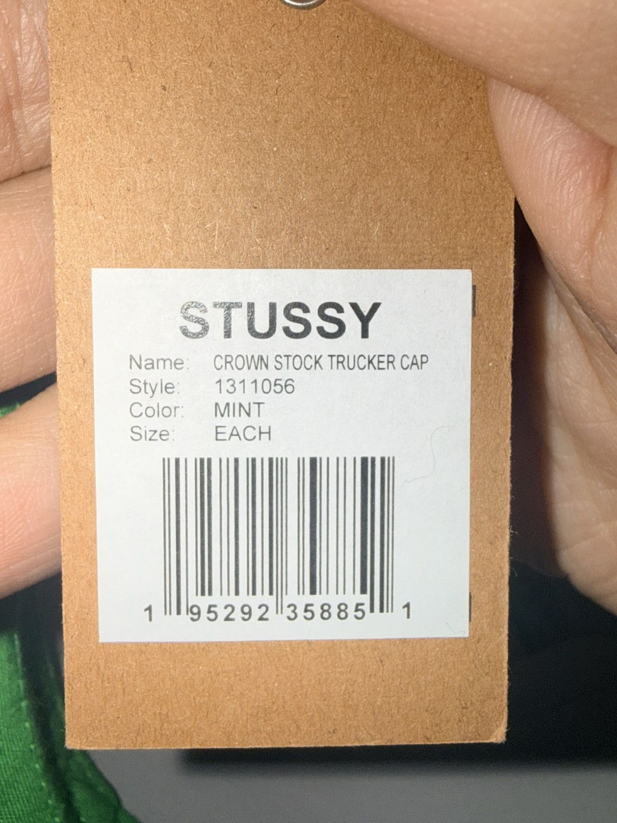 Stussy Stussy CROWN STOCK TRUCKER CAP Size ONE SIZE - 5 Thumbnail