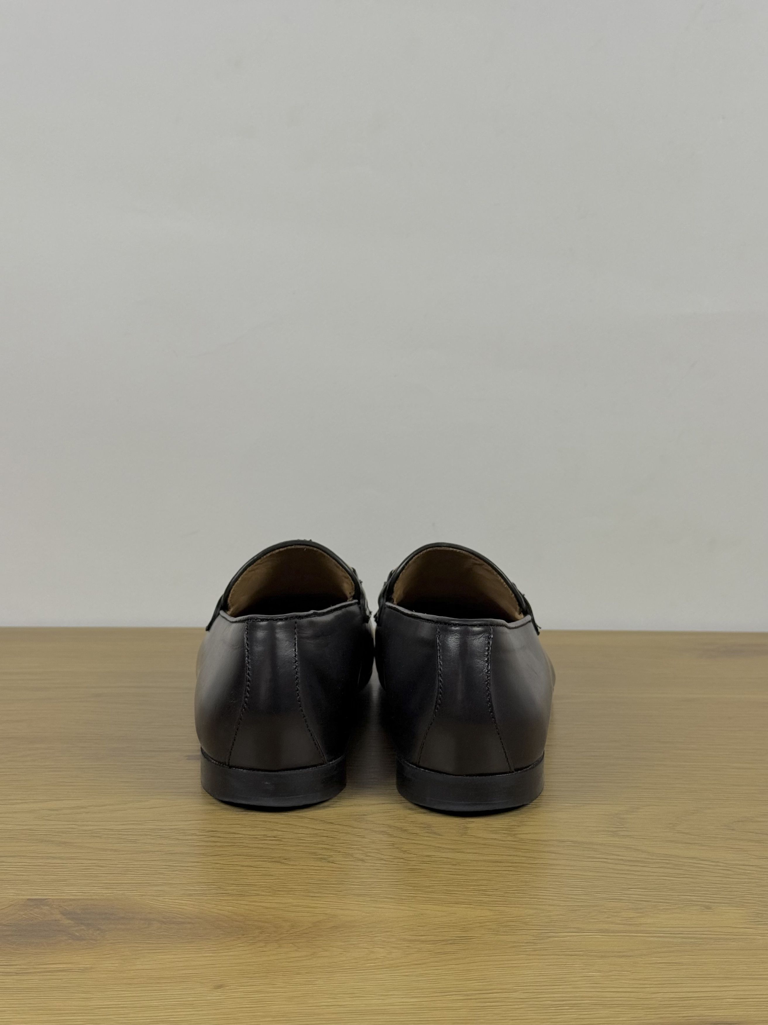 Other Women's Day Horsebit Black Leather Loafers EU40 Size US 10 / IT 40 - 8 Thumbnail