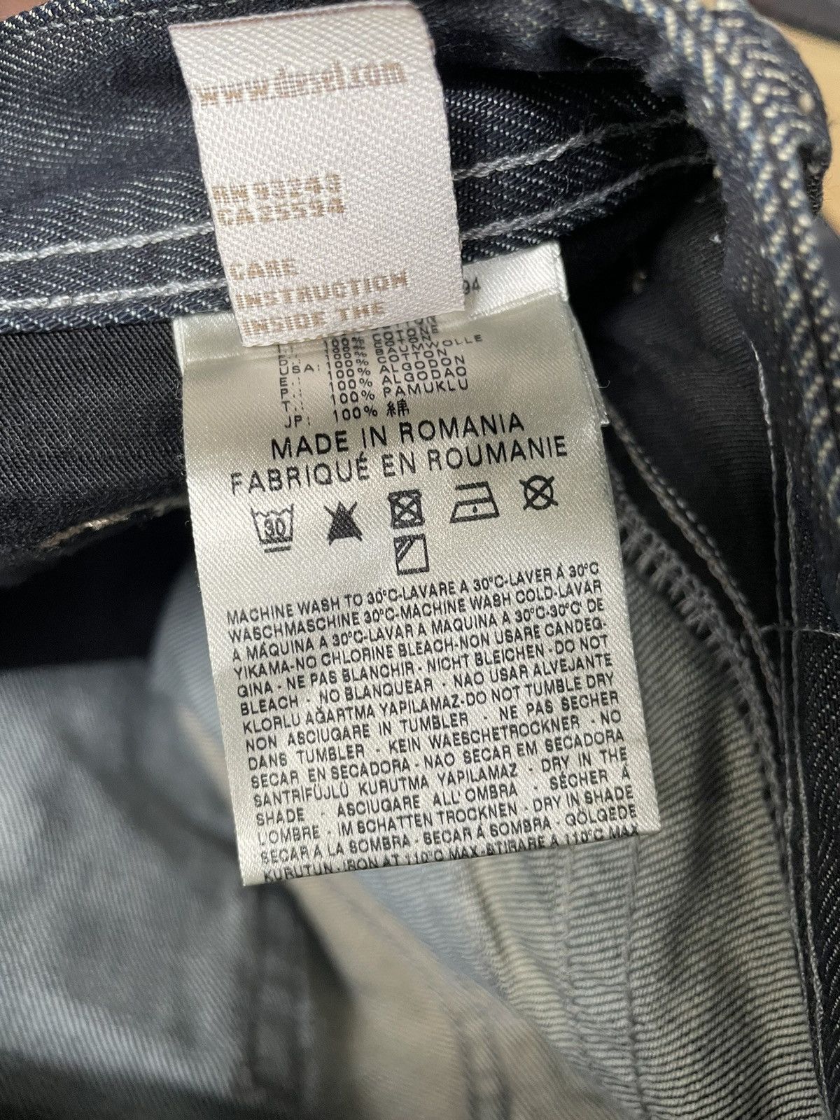 Diesel Vintage Y2K Diesel Ruky Flare Denim Jeans Size US 32 / EU 48 - 22 Thumbnail