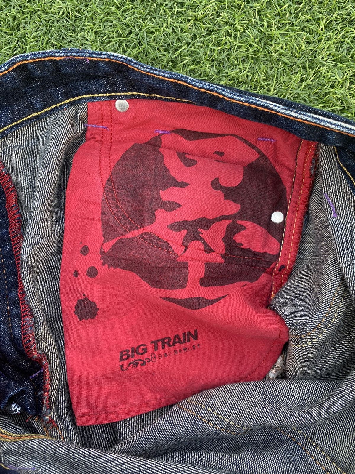 Japanese Brand VINTAGE BIG TRAIN EMBROIDERY PHOENIX LOGO Size US 35 - 11 Thumbnail