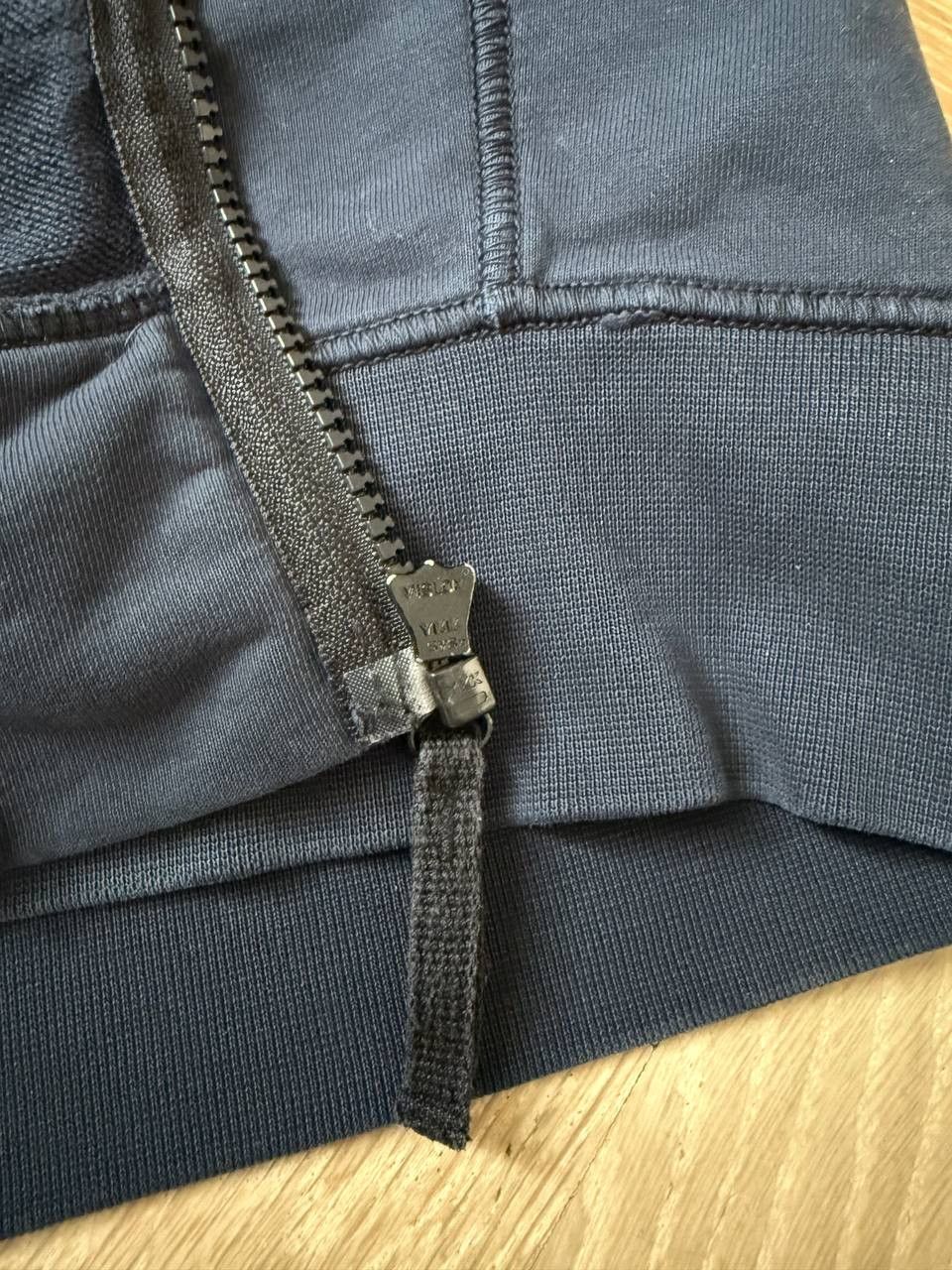 Stone Island Dark Blue Stone Island Zip Hoodie Size US XL / EU 56 / 4 - 4 Thumbnail