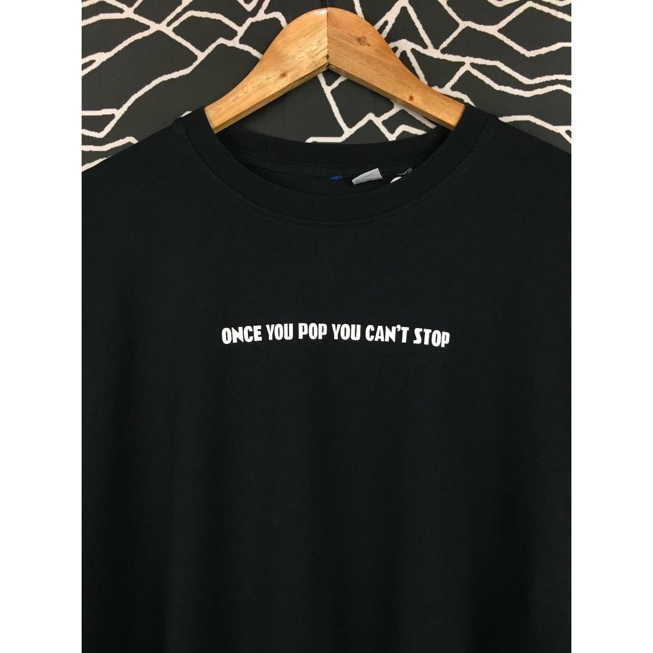 Divided × H&M H&M Pringles Potato Chips Once You Pop You Can't Stop Tee Size US L / EU 52-54 / 3 - 4 Thumbnail