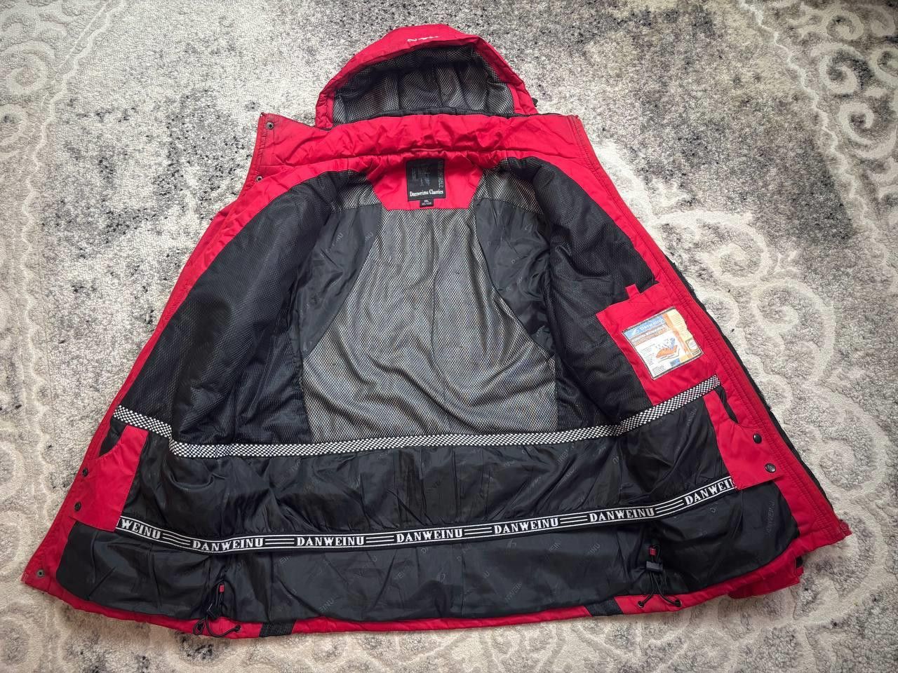 Vintage Danweinu Red Technical Ski Jacket Gorpcore Aesthetic Size US L / EU 52-54 / 3 - 7 Thumbnail
