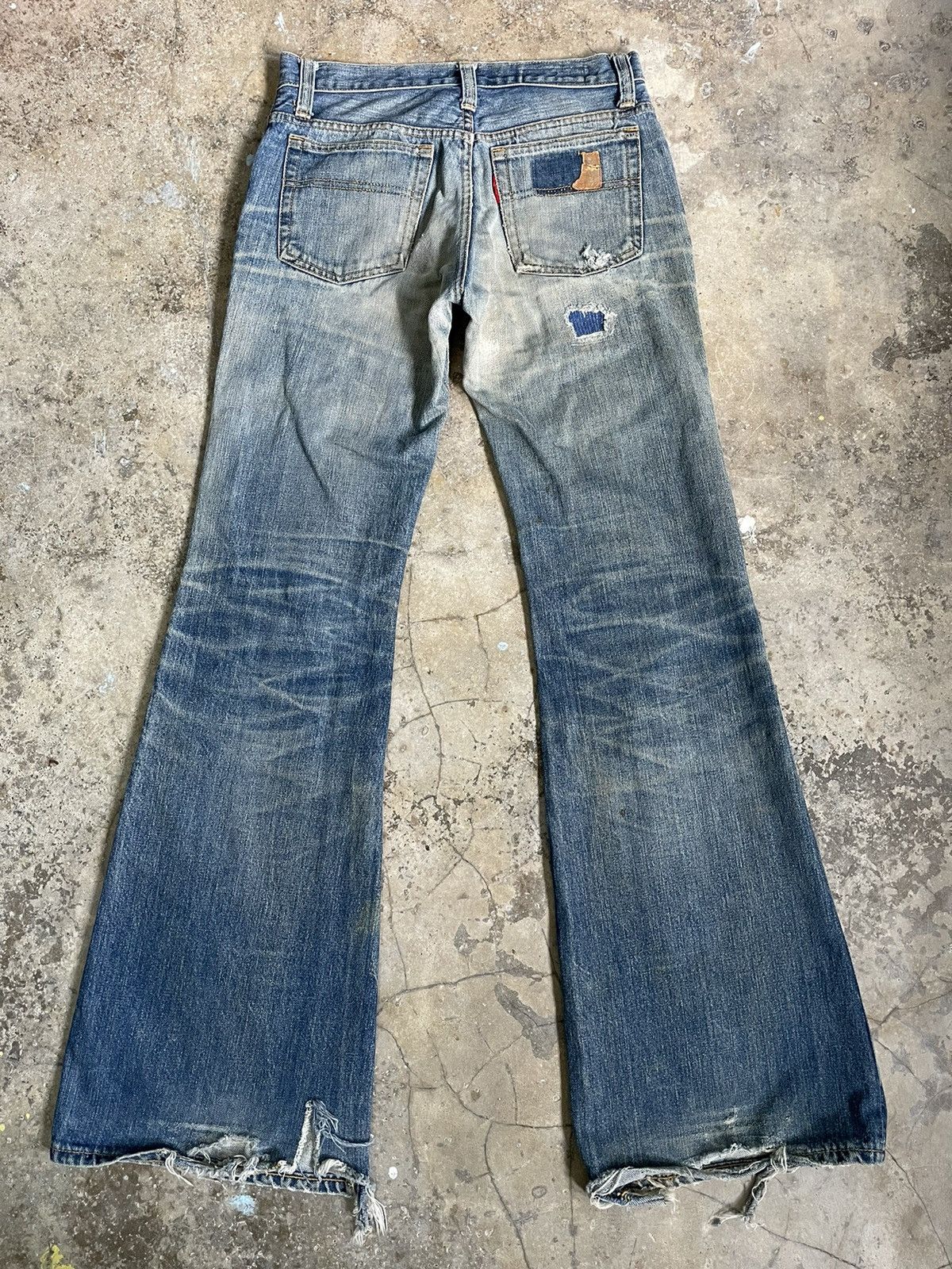 Big John Vintage Big John Flared Pants Size US 28 / EU 44 - 3 Thumbnail