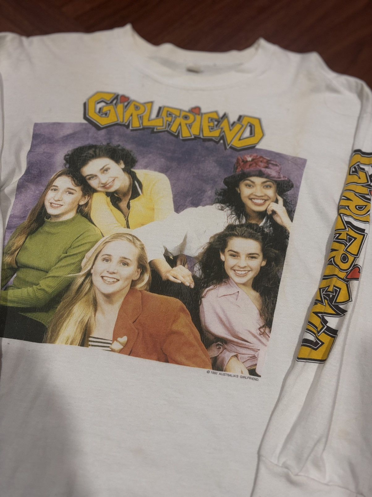 Band Tees GIRLFRIEND GROUP TEES VINTAGE Size US M / EU 48-50 / 2 - 2 Thumbnail