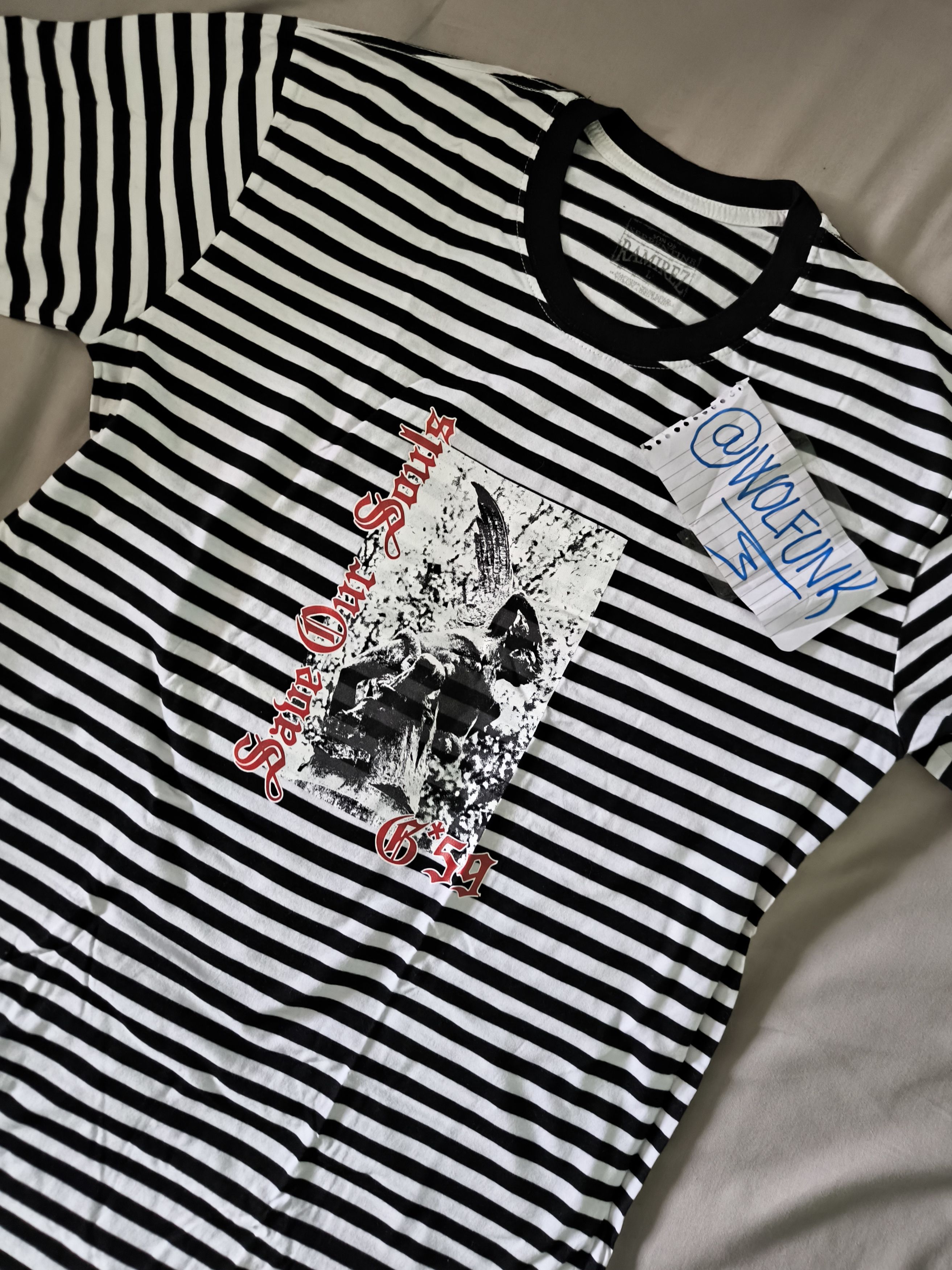 G59 Records × TeamSESH Ramirez T-Shirt – Rare Underground Merch Size US L / EU 52-54 / 3 - 1 Thumbnail