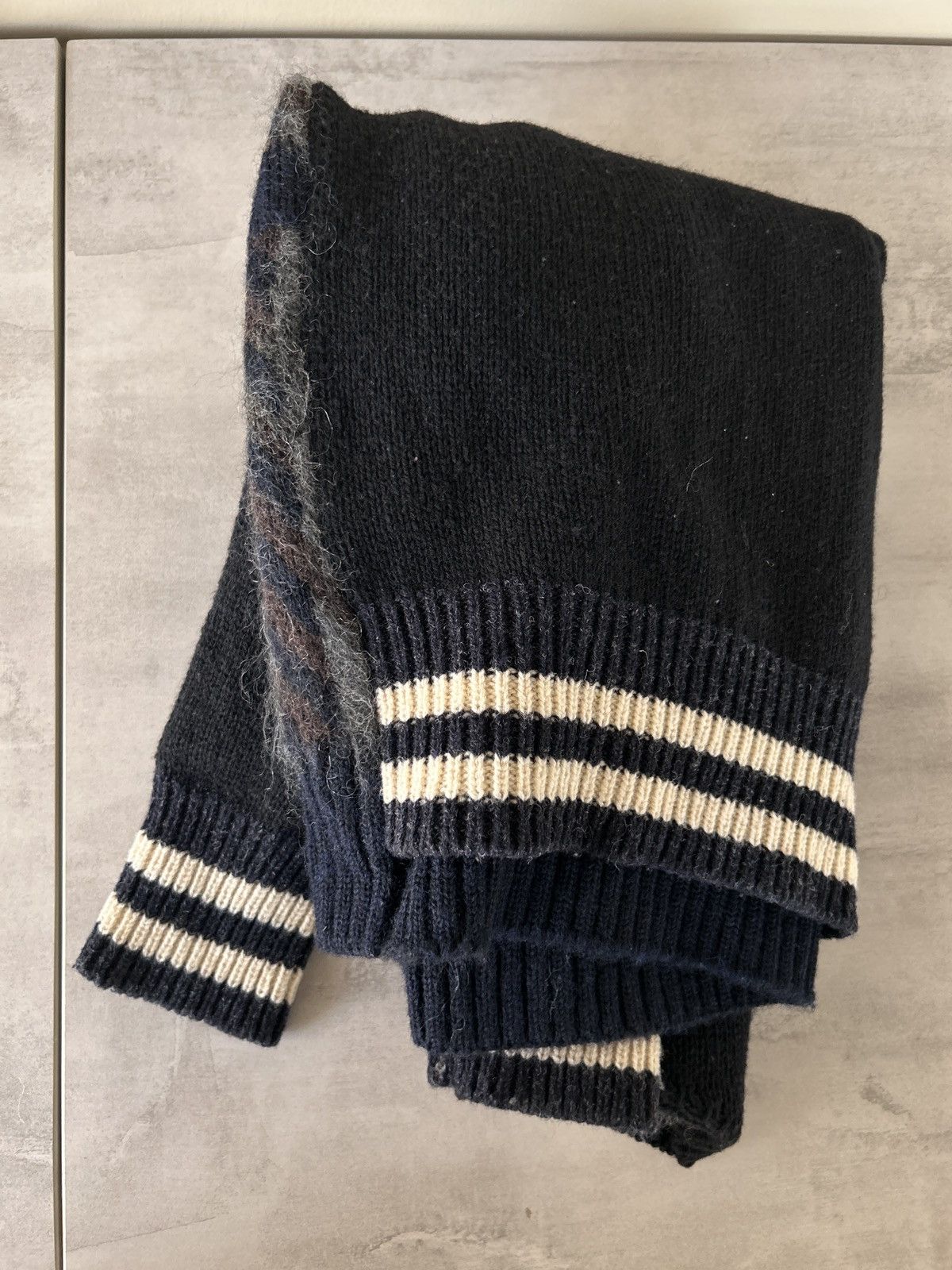 Comme des Garcons Homme Plus Rare Junya Watanabe MAN by Comme des Garçons mohair sweater Size US M / EU 48-50 / 2 - 11 Thumbnail