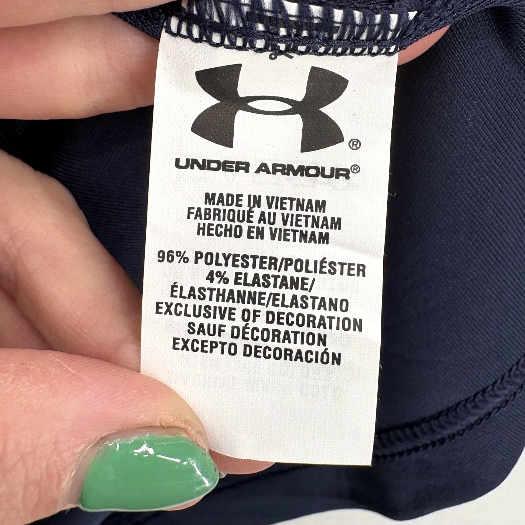 Under Armour Under Armour Polo Shirt Mens L Blue HeatGear Golf Smoot Logo Performance Size US L / EU 52-54 / 3 - 6 Thumbnail