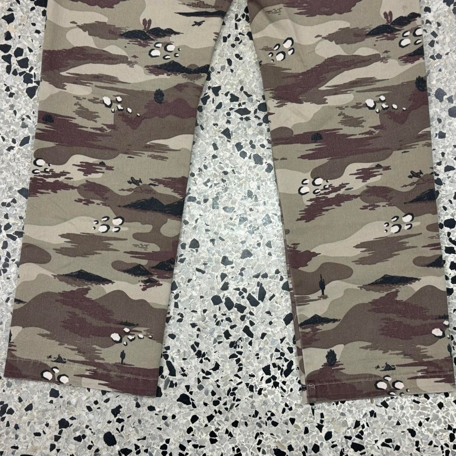 Vans × Vintage VINTAGE 90S Y2K VANS DESERT CAMO AOP PANTS: Size US 30 / EU 46 - 5 Thumbnail