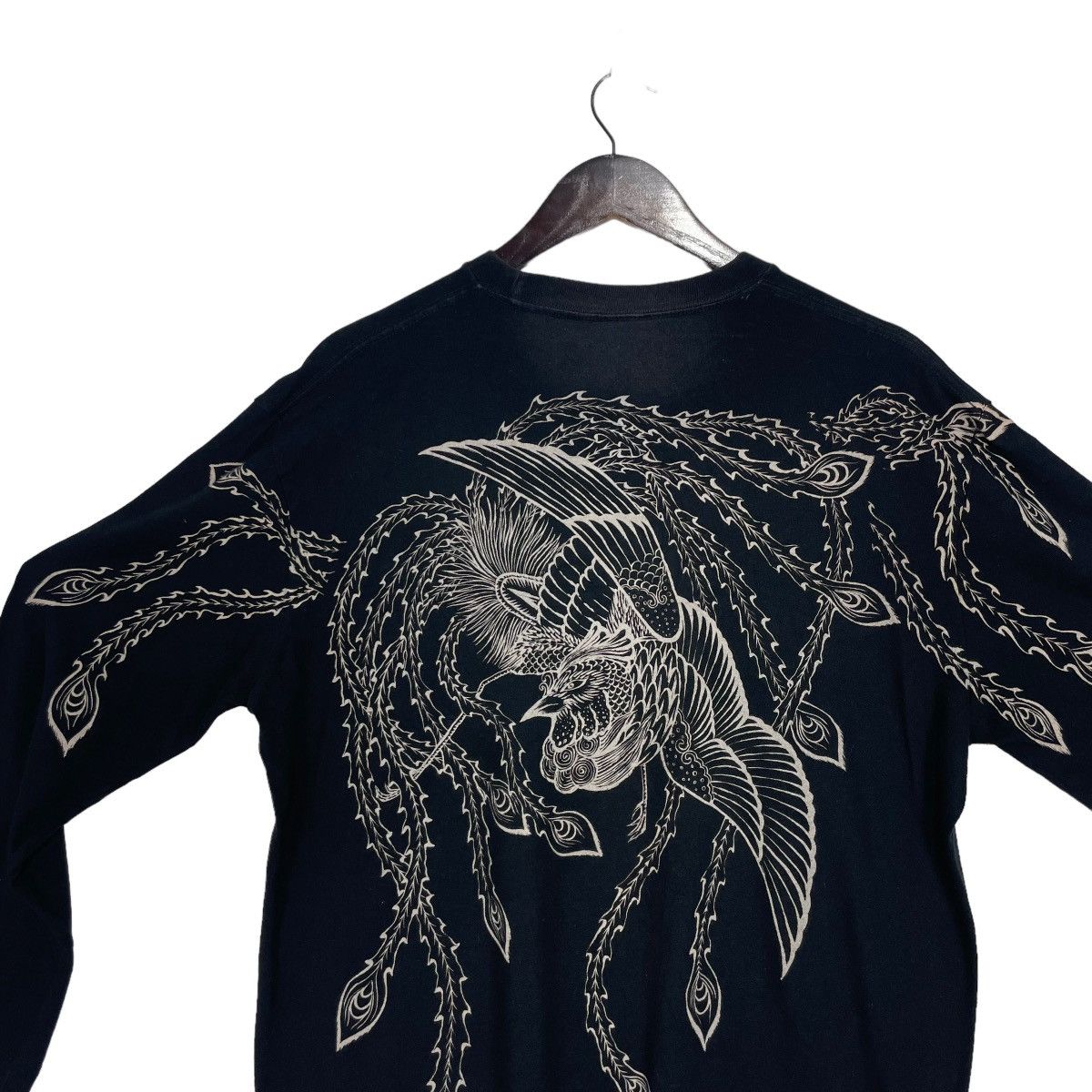 Japanese Brand Vintage Japanese Brand Long Sleeve Tshirt Back Print Logo Size US M / EU 48-50 / 2 - 11 Thumbnail
