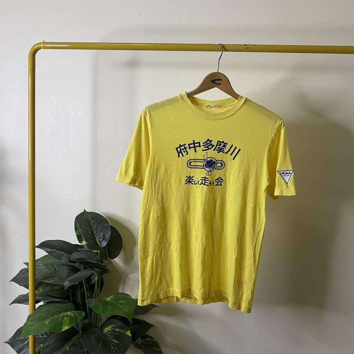 NCAA Vintage 1990s NCAA x Descente Japan Collaboration T Shirt Size US S / EU 44-46 / 1 - 1 Thumbnail