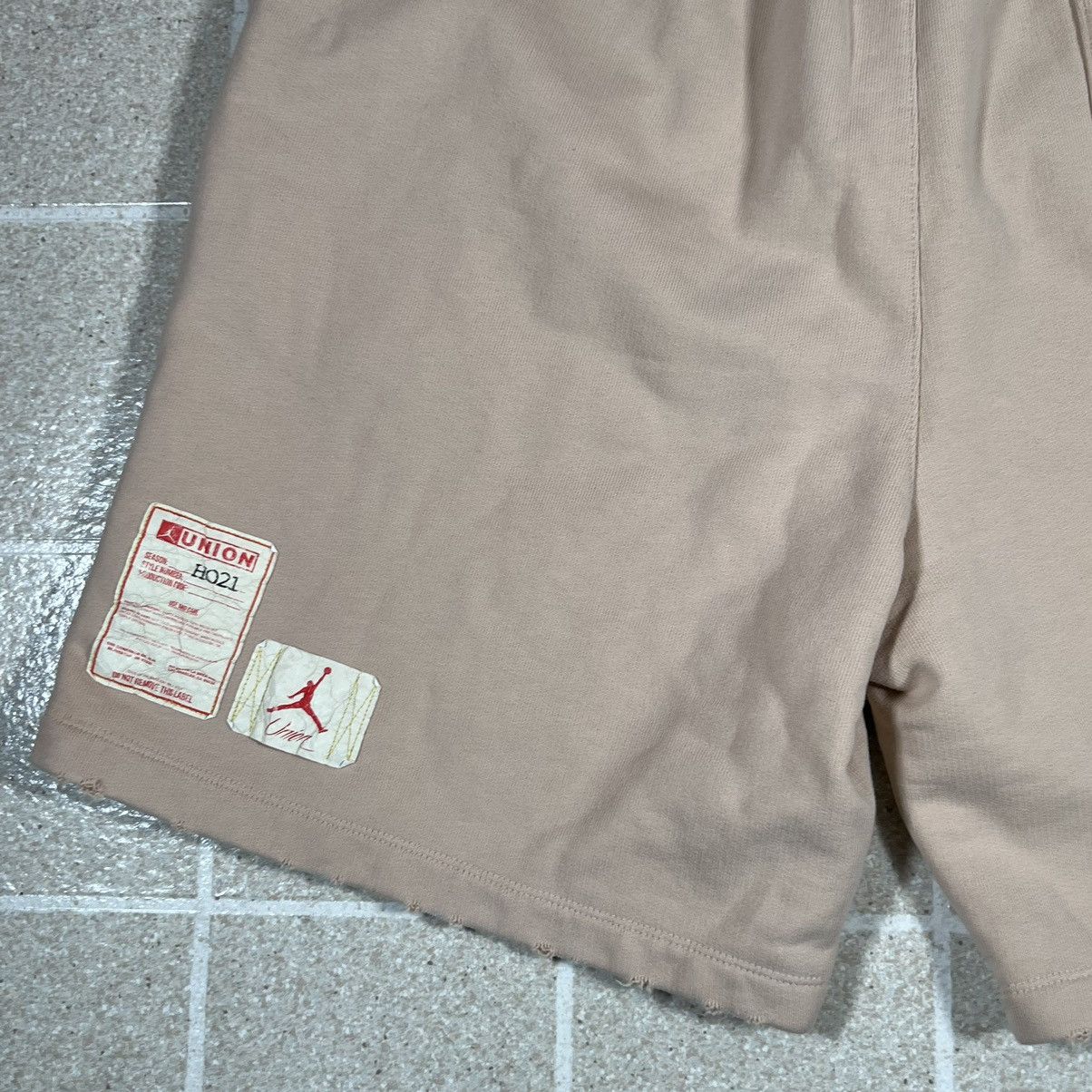 Jordan Brand × Union LA Nike Jordan x Union LA MJ FLC Short White Onyx Size XXL New Size US 38 / EU 54 - 4 Thumbnail