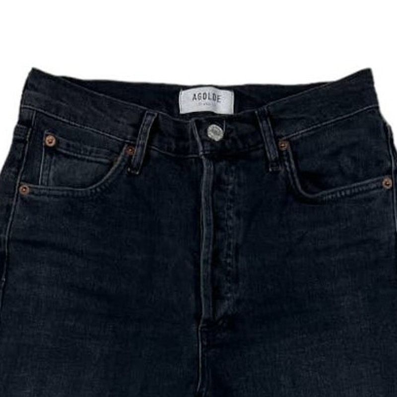 Agolde Agolde Black Jeans | Size 26 Size 26" / US 2 / IT 38 - 3 Thumbnail