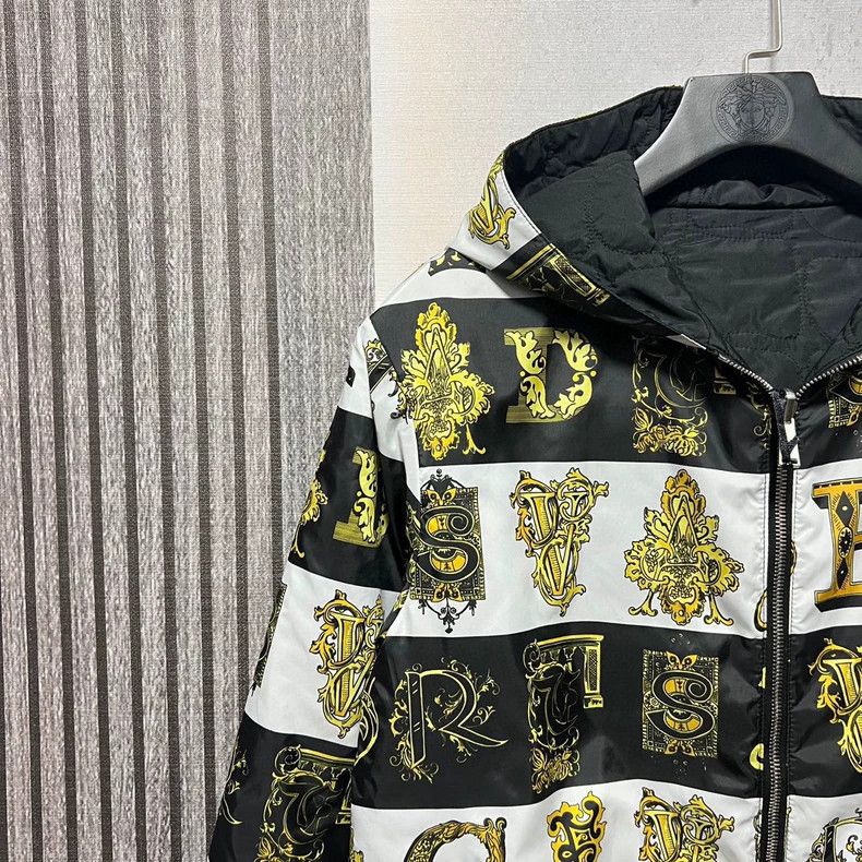 Versace Versace Main line men's cotton jacket Size US M / EU 48-50 / 2 - 3 Thumbnail