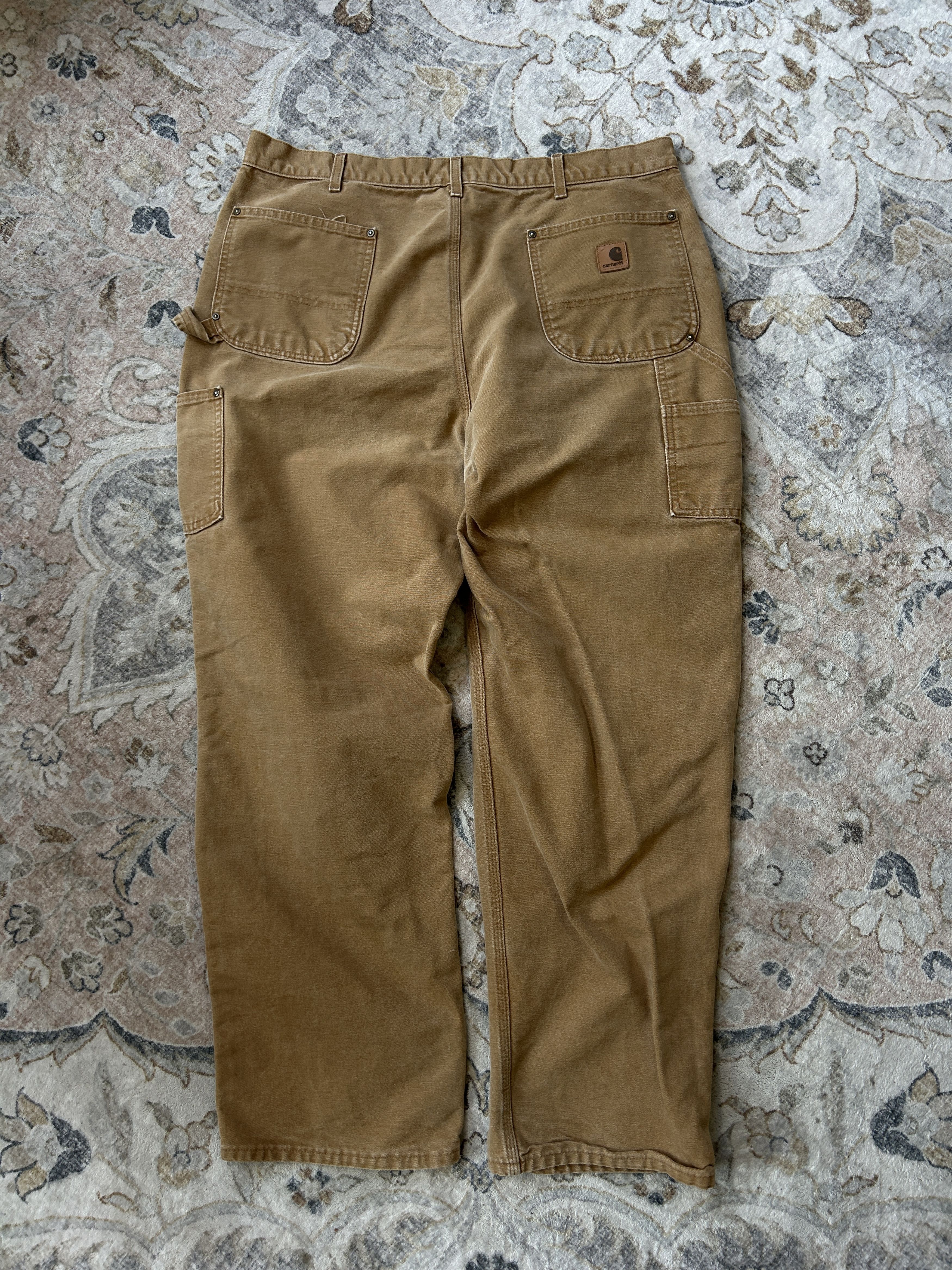 Carhartt Vintage Canvas Work Wear Double Knee Loose Fit Pants 39W Size US 39 - 2 Thumbnail