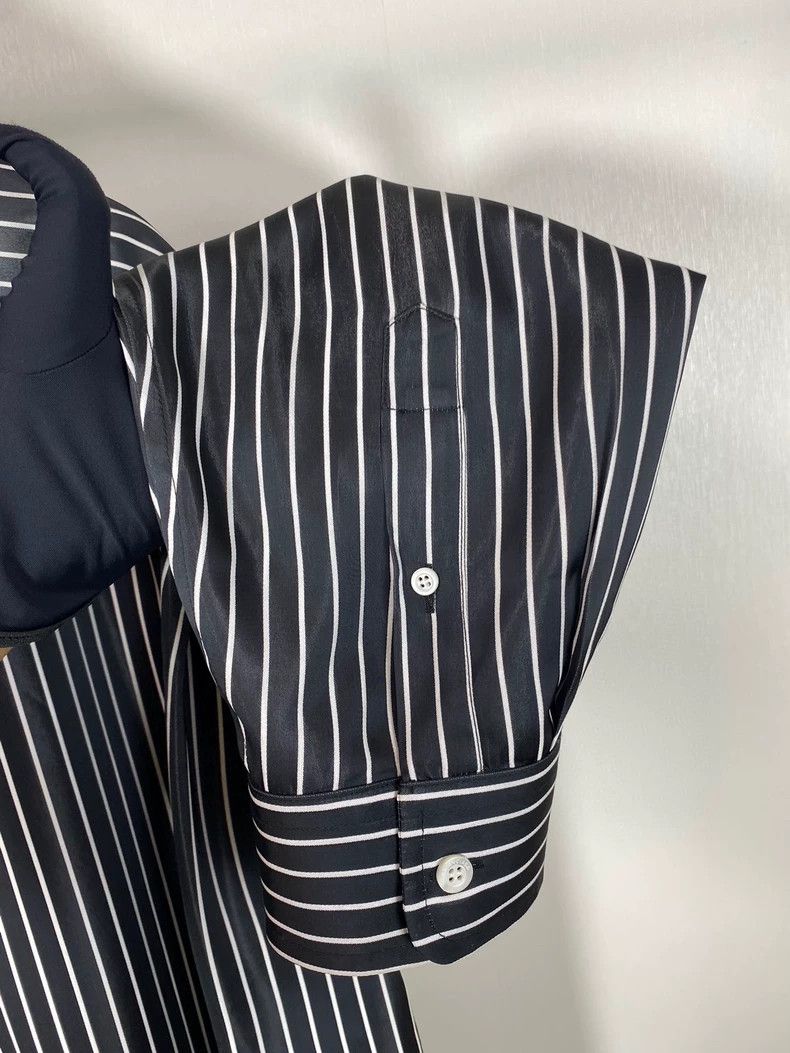 Balenciaga Balenciaga size 34 Black and white striped shirt Size US XS / EU 42 / 0 - 5 Thumbnail
