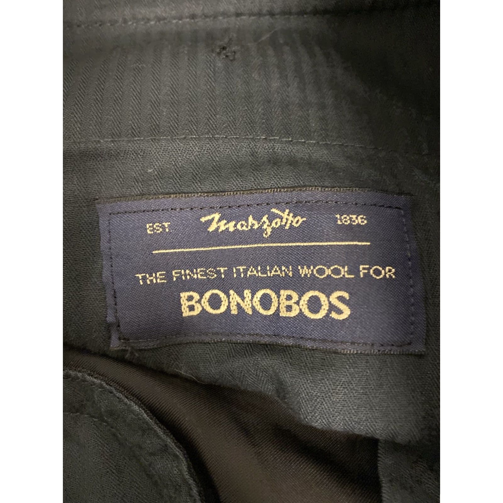 Bonobos Bonobos Dress Pants Men 38x32 Dark Navy Wool /0221 Dress Pants Bonobos Mens 38x32 Straight Front Flat Pockets Wool Formal Casual Business Season All Size US 38 / EU 54 - 8 Thumbnail