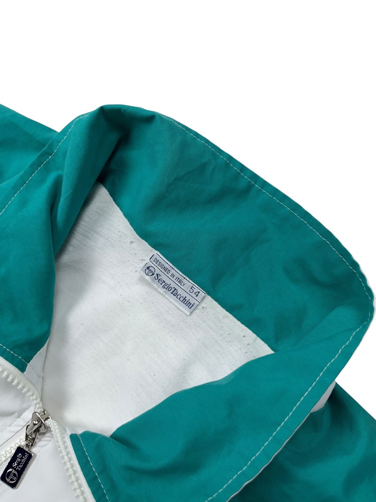 Vintage 90s Sergio Tacchini Windbreaker Track Jacket