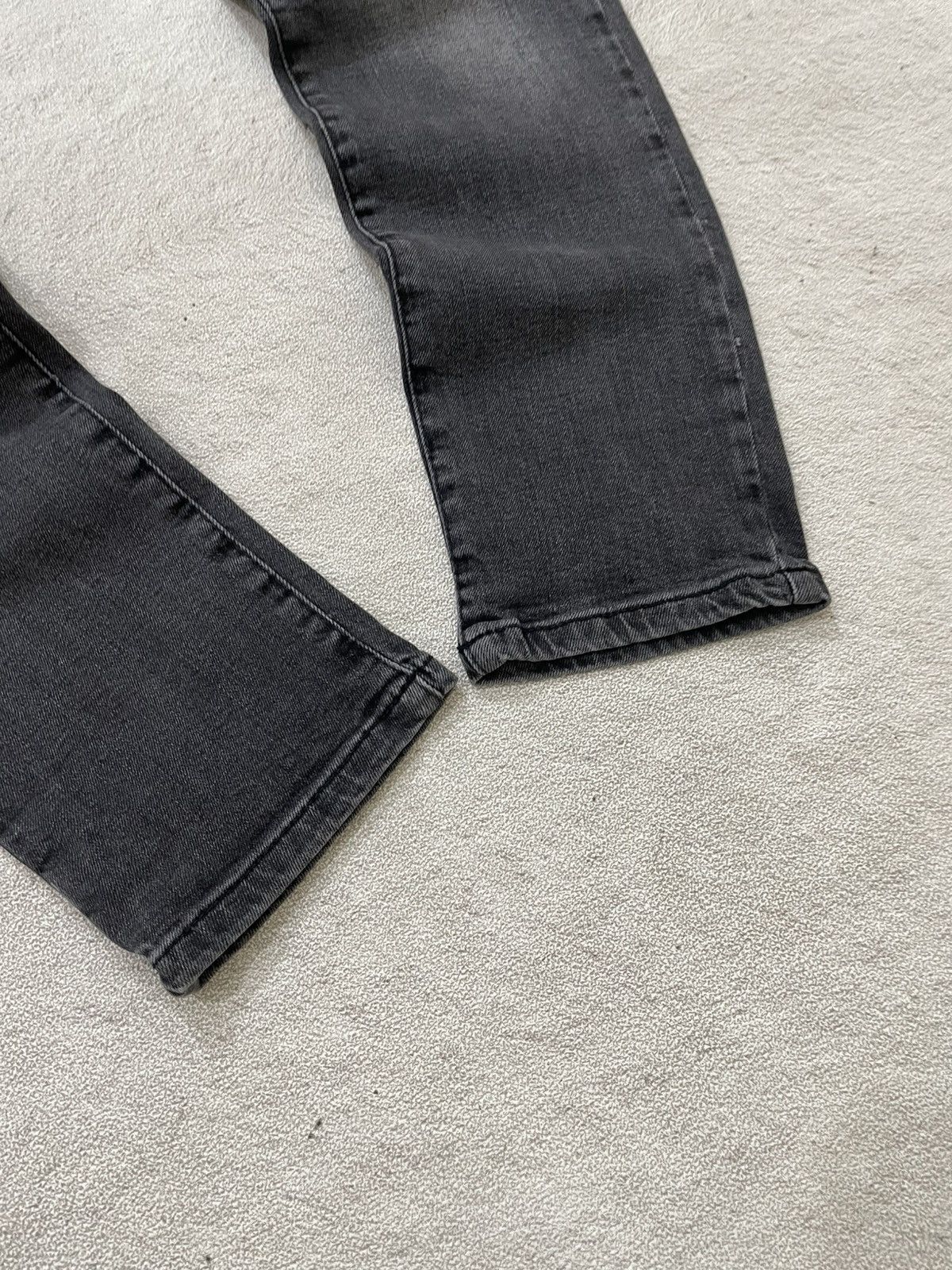 Japanese Brand 00s Amiri Denim Distressed raw edge knee panels Balmain Y2K Size US 32 / EU 48 - 3 Thumbnail