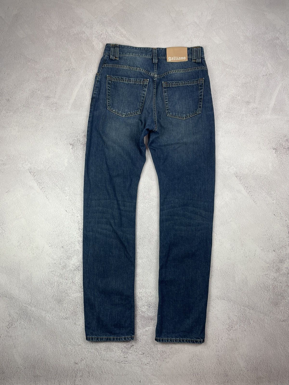 John Galliano × Vintage John Galliano Mens Vintage Pants Jeans Blue Size 32/46 Size US 32 / EU 48 - 4 Thumbnail