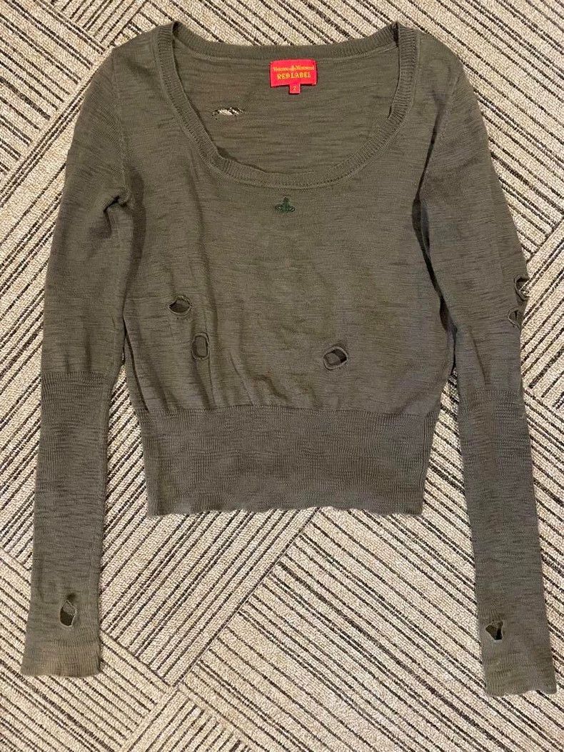 Vivienne Westwood Vivienne Westwood Vintage knit top Size M / US 6-8 / IT 42-44 - 1 Thumbnail